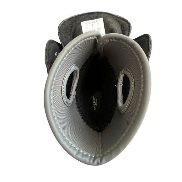 Sperry Waterproof Duck Boots – Black Lace-Up Winter Boots, All-Weather 5 - Picture 7 of 10